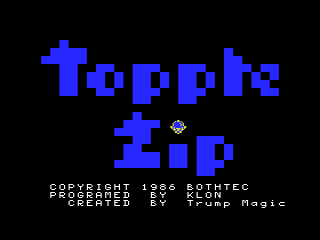 Topple Zip screenshot 2 for MSX
